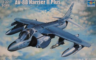 Trumpeter 02286 Самолет AV-8B &quot;Харриер&quot; II плюс 1/32