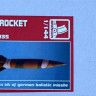 Brengun BRS144035 German rocket A4/V-2 (resin kit) 1/144