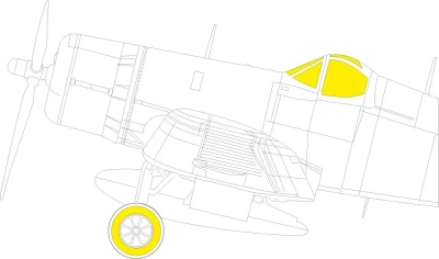 Eduard EX902 Mask F4U-1A (HOBBYB) 1/48
