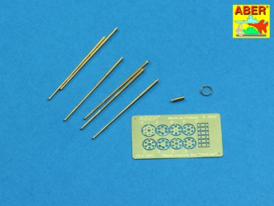 Aber 35 L-105 20 mm Barrels for U.S. M61 gun &quot;Vulcan&quot; (designed to be used with Academy and Italeri kits) 1/35
