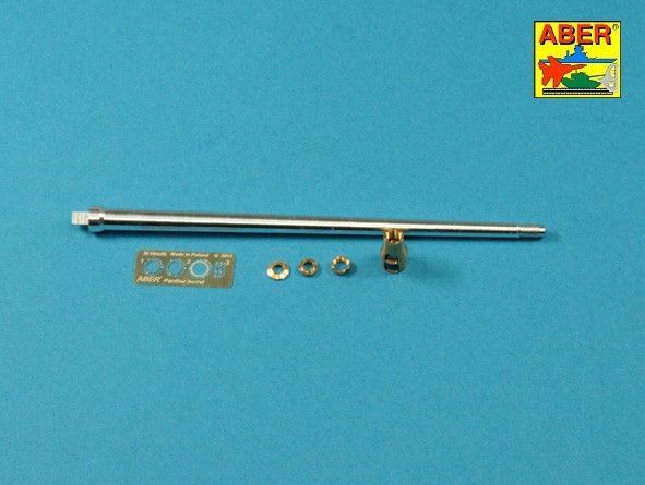 Aber 35 L-241 7,5cm barrel with muzzle brake for Pz.Kpfw.V Ausf.A Panther (designed to be used with Meng Model kits) 1/35