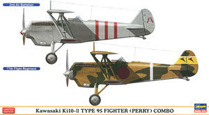 Hasegawa 02149 Kawasaki Ki-10 Type 2 Combo (2 in 1) 1/72