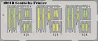Eduard 49010 Seatbelts France WWII фототравление