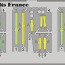 Eduard 49010 Seatbelts France WWII фототравление