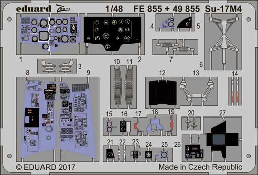 Eduard FE855 Su-17M4 1/48