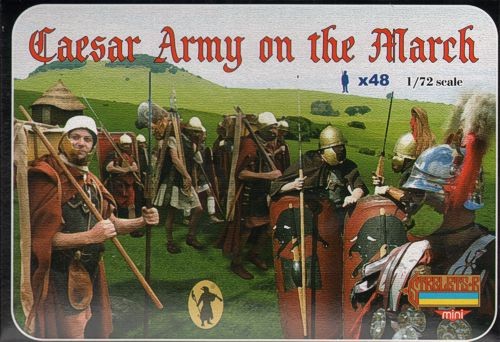 Strelets STRM087 Roman Caesar Army on the march. Ancient 1/72