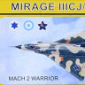 Mark 1 Models MKM-14493 Mirage IIICJ/CZ 'Mach 2 warrior' (4x camo) 1/144