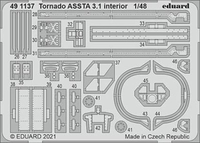 Eduard 491137 SET Tornado ASSTA 3.1 interior (REV)