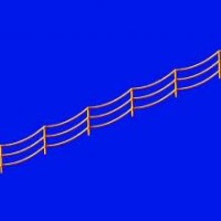 Metallic Details MD70003 Three stranded rail with sags 1/700