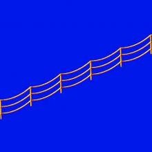 Metallic Details MD70003 Three stranded rail with sags 1/700
