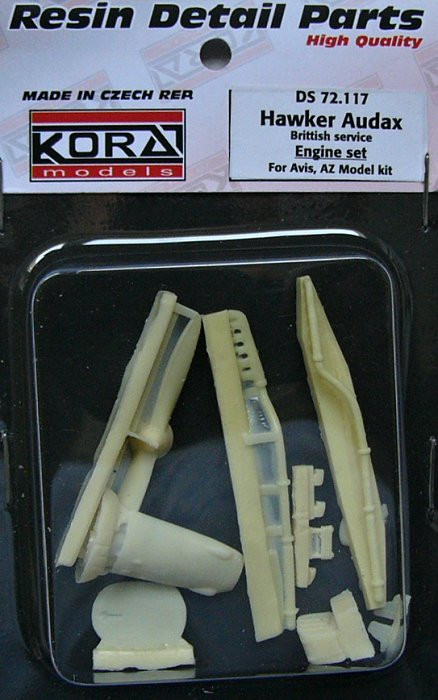Kora Model DS72117 Hawker Audax British - Engine set (AZ/AVIS) 1/72