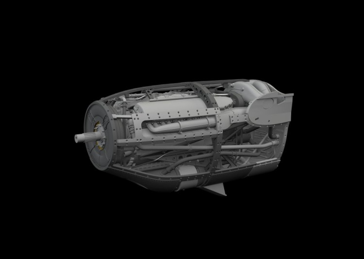 Eduard SIN648136 BIGSIN P-38F ENGINES (TAM) 1/48