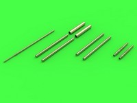 Master AM-32-064 Fw 190 A6 armament set (MG 17 barrel tips, MG 151 barrels, MG 151 fairings) &amp; Pitot Tube