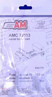 Advanced Modeling AMC 72113 Aerial bomb cart (for 50-100kg bombs) 1/72