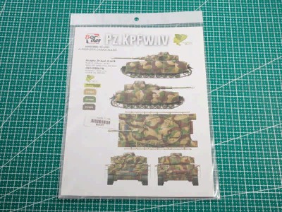 Border Model BD0107 Маска для окраски модели Pz.kpfw.IV Ausf G/Н поздний выпуск вариант В 1/35