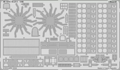 Eduard 491414 SET Ki-21-I (ICM) SET