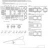 New Ware NWA-M0803 1/48 Mask F-104G/J ADVANCED (KIN)