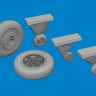 Eduard 6481090 BRASSIN F4F-4 wheels late (ACAD) 1/48