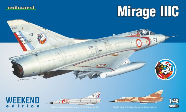 Eduard 08496 Mirage IIIC 1:48