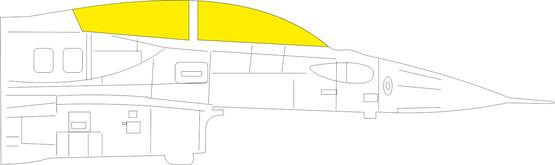 Eduard EX761 Mask F-16I SUFA (KIN) 1:48