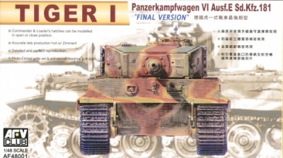 AFV Club AF48001 Tiger I late version 1/48