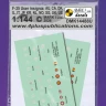 4+ Publications DMK-14488U Decals F-35 Users insignia (2 sets) re-issue 1/144