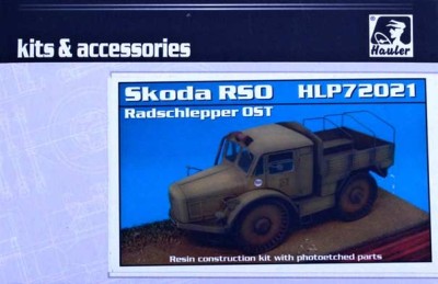 Hauler HLP72021 Skoda RSO wheeled tractor (resin kit) 1/72
