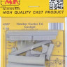 CMK 4387 Hawker Hunter F.6 Cockpit Set (AIRFIX) 1/48