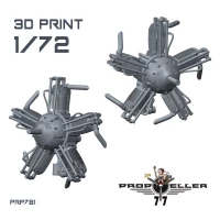 77 Propeller 77PRP781 Walter NZ-60 engine for Avia BH-9/10/11 (KPM) 1/72