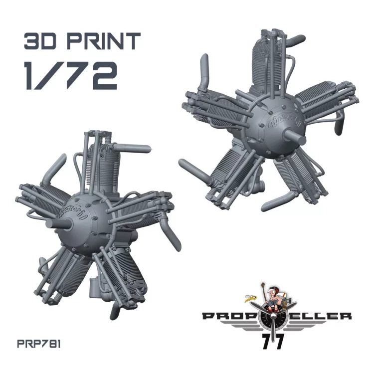 77 Propeller 77PRP781 Walter NZ-60 engine for Avia BH-9/10/11 (KPM) 1/72