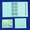 HM Decals HMD-72034 1/72 Decals Bf 109G over the Czech territory Pt.1