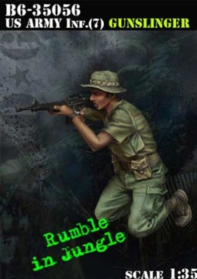 Bravo6 35056 US Army Infantry (7) Gunslinger 1/35
