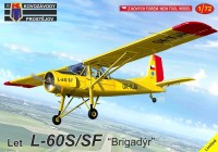 Kovozavody Prostejov 72385 Let L-60S/SF 'Brigadyr' (4x camo) 1/72