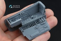 Quinta studio QP+48058 Комплект ниш шасси Су-30СМ (Звезда) (с 3D-печатными деталями) 1/48