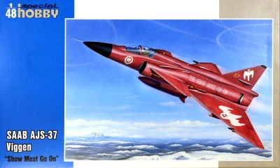 Special Hobby SH48188 SAAB AJS-37 Viggen 'Show Must Go On' 1/48
