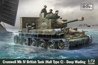 IBG 72156 Cromwell Mk.IV (Hull Type C) Deep Wading 1/72