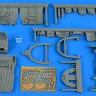 Aires 2279 Macchi C.205V serie I cockpit set (ITAL) 1/32