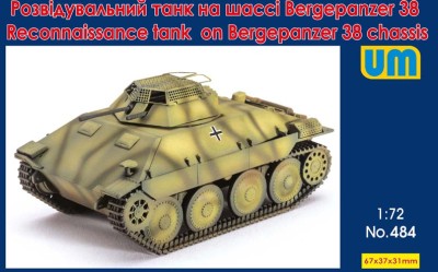 UniModel UMM-72484 Разведывательный танк на шасси Bergepanzer 38 1/72