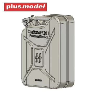 Plusmodel DP3083 German canisters SS (12 pcs.) 1/35