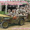 Bronco CB35169 British Airborne Troops Riding in 1/4 ton Truck and Trailer 1/35