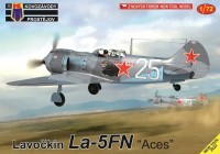 Kovozavody Prostejov 72360 Lavochkin La-5FN 'Aces' (3x camo) 1/72