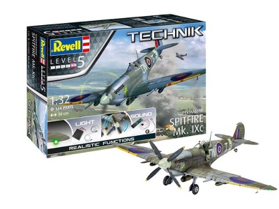 Revell 00457 Supermarine Spitfire Mk.IXc Technik 1/32