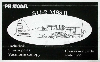 PH Model PHM-72204 1/72 Suchoj Su-2 M88B Conv.Set