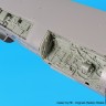 Black Dog BDOA32010 LTV A-7D/A-7E Corsair II radar + electronics+wheel bays (designed to be used with Trumpeter kits) 1/32
