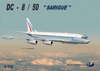 Mach 2 GP110AAF Douglas DC-8/ 50 'Sarique' (version COTAM included) 1/72