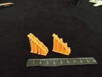 Metallic Details MDR3249 Yakovlev Yak-9. Exhausts (designed to be used with ICM UA GB kits) (3d-printed) 1/32
