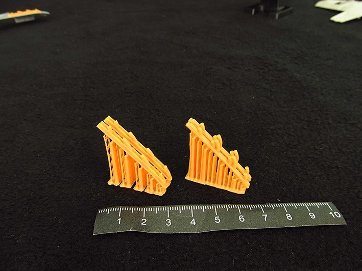 Metallic Details MDR3249 Yakovlev Yak-9. Exhausts (designed to be used with ICM UA GB kits) (3d-printed) 1/32