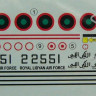 LF Model C72133 Decals F-5A Freedom Fighter Libya (ITAL) Pt.1 1/72