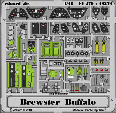 Eduard FE279 Brewster Buffalo TAM