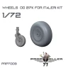 77 Propeller 77PRP-7009 Dornier Do 217K Wheels (ITAL) 1/72